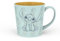 Zak Designs Disney Ceramic Coffee Mug for Hot Drinks at Home, Collectible Keepsake (15 oz, Stitch)