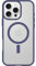 OtterBox Sleek Series MagSafe Case for iPhone 16 Pro Max, Shockproof, Drop proof, Ultra-Slim, Protective Thin Case, Tested to Military Standard, Clear/Purple, Non-Retail Packaging