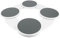 Lazy Susan Drehteller, 360-Grad-Drehung Lazy Susan für Esstisch, Lazy Susan Drehteller Erweiterbar für Rechteckige und Längliche Tische, Runde Servierplatte, Drehbares Tischtablett