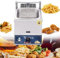 WEIMILOR Freidora eléctrica Comercial de Acero Inoxidable de sobremesa con Control de Temperatura, Tanque Grande Individual, para Patatas Fritas en la Cocina del hogar,10L