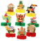 Abaodam 9 Stück Hawaii Flamingo Wabenornament Aufblasbare Pool Dekorationen Pool Float Foto Party Zubehör Hawaii Party Dekoration Waben Buntes Papier
