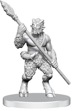WizKids Dungeons & Dragons Nolzur's Marvelous Miniatures | Unlackierte Figuren | Wave 26 (Classic Satyr)