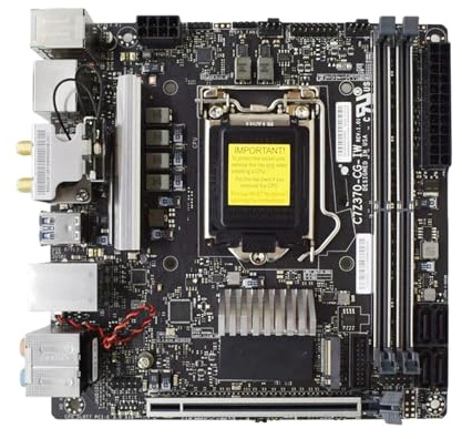 Fit For SUPERMICRO C7Z370-CG-IW Motherboard Support i7-8700K i5-8600K i3-8300 CPU 2×DDR4 32GB M.2 NVME Intel Z370 Mini-ITX Mainboard computer motherboards