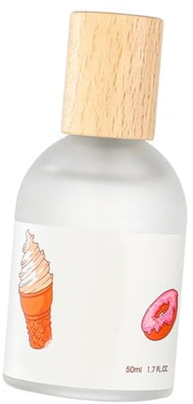 Damen Körperparfüm 50ml mit Glas Sprühflasche, Natürlich Frisch