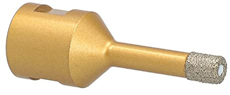 BTEC Fliesenbohrkronen mit M14 Aufnahme für Feinsteinzeug Fliesen Bodenfliesen Granitfliesen Naturstein uvm Fliesenbohrer für Winkelschleifer Lochsäge 8 mm