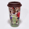 A Man's Life Football Double Walled China Travel Mug with Silicon Lid