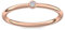 Vorsteckring Verlobungsring Rotgold Ring Zirkonia 585 + inkl. Luxusetui + Zirkonia Ring Rotgold Zirkoniaring Rotgold (Rotgold 585) - Slick one Amoonic Schmuck Größe 50 KA11 RG585ZIFA50