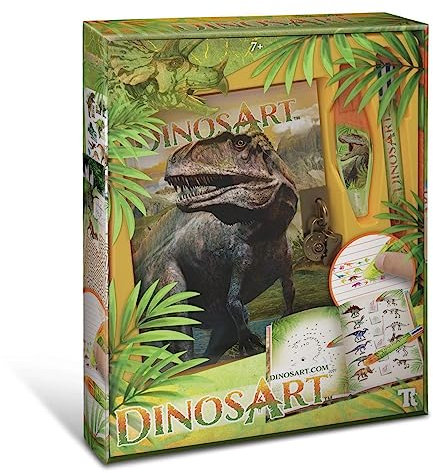 Dinos Art- T-Rex Diario Segreto dei Dinosauri, Multicolore, DA15053