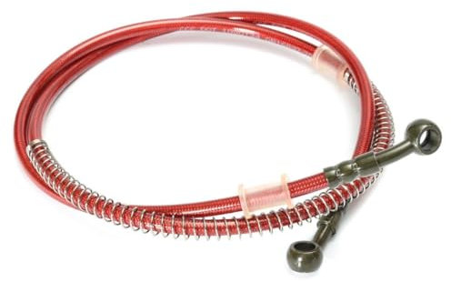 Alamor Tubo da 60Cm - 200Cm Frizione per Olio del Motociclo Tubo Flessibile con Tubo Intrecciato Pipe-100Cm