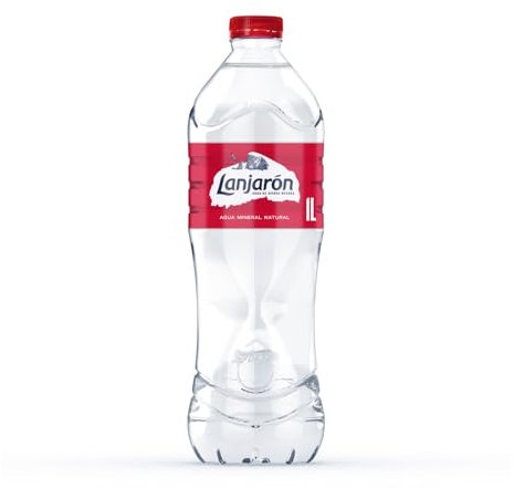 Lanjarón Agua Mineral Natural Botella Ergonómica, 4 x 1L