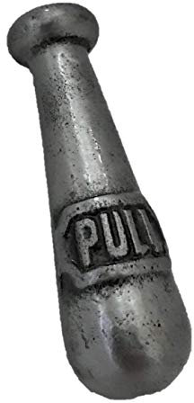 Iron Light Cord Pull Puller Steam Punk Industrial Victorian Salvage Style Blind Bathroom