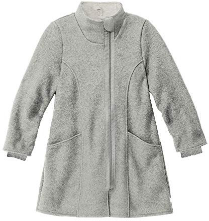 Disana Kinder Walk-Mantel für Mädchen, Gr. 98/104, Grau