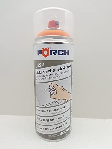Förch 4 in 1 RAL 2003 PASTELLORANGE ORANGE DICKSCHICHTLACK LACK SPRAY SPRAYDOSE 400ML (1)