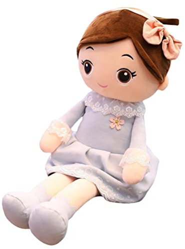 Kuschelpuppe Weiche Stoffpuppe 40cm Niedliche Stoffpuppen Plüsch Stofftier Spielzeug Schlafen Spielzeug Stoffpuppe Kissen Geschenke Mädchen Raumdekoration