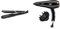 BaByliss Lisseur Sleek Control Wide avec plaques Tourmaline-Céramique et peigne amovible ST397E & Sèche-cheveux Cordkeeper 2000 avec Technologie Ionique et Cordon Rétractable D373E