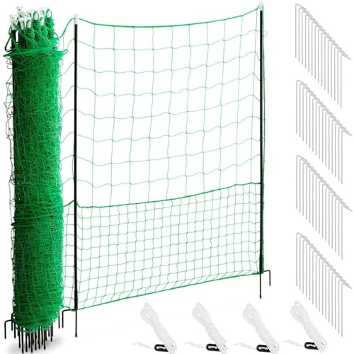 Wiesenfield WIE-CN-500 Chicken Fence Height 125 cm Length 50 m without Electricity
