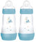 MAM Easy Start Anti-Colic 260ML Bottle 2PK - Blue