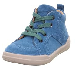 Superfit Jungen Superfree Lauflernschuhe, Blau Grün 8010, 24 EU Schmal