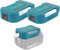 Powarobor 2 Pack Adattatore Batteria USB Compatibile con Batterie Makita 18V Li-ion BL1830 BL1850 BL1860 BL1840 con Ricarica Veloce Type-C(Solo adattatore))