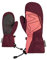 Ziener Kinder LAVALINO Ski-Fäustling/Wintersport | wasserdicht extra warm Wolle, velvet red, 4,5