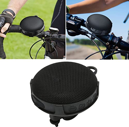 Zunate Altoparlante Bluetooth Portatile per Bici, 8W, IP67, Bluetooth 5.0, True Wireless Stereo, Nero