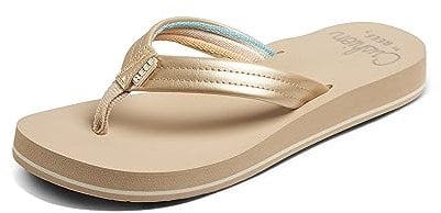 Reef Zehentrenner Sandale Cushion Breeze Golden Hour EU 38.5 (Woman)