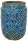 Bodenvase Antiguo - Blumenvase Vase Dekovase aus Steingut - B 13,5 x H 27 cm