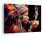 Bilder auf Leinwand Schamane Indisch Ayahuasca Leinwandbild 70x50cm Wandbilder Dekoration Wohnzimmer Schlafzimmer Küche Deko Klein Wanddeko Bild Wand Kunstdruck Art Wall Decor Canvas AA70x50-5744
