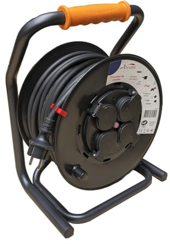 Enrouleur PRO de Chantier 3G2.5 HO7RN-F 40m IP44 Platine Fixe