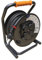 Enrouleur PRO de chantier 3G2.5 40m IP44 platine fixe (anti twist) - câble H07RN-F- 4 prises 16A