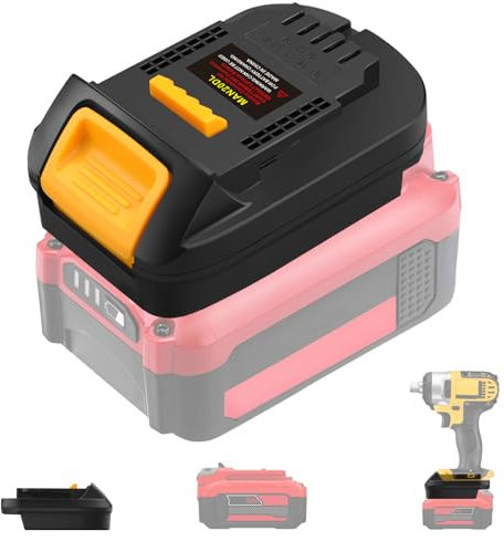 Laimiao Battery Adapter for DeWalt 20v MAX Cordless Tools,MAN20DL Adapter for Craftsman V20 (NOT Old 20v) Convert to for DeWalt 20v Lithium Batteries(Adapter Only)