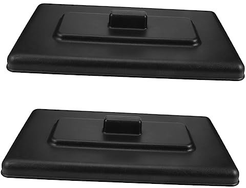 KONTONTY 2pcs Ice Maker Upper Lid Multi-Purpose Ice Machine Cover Strong Kitchen Appliance Protector Server Cover