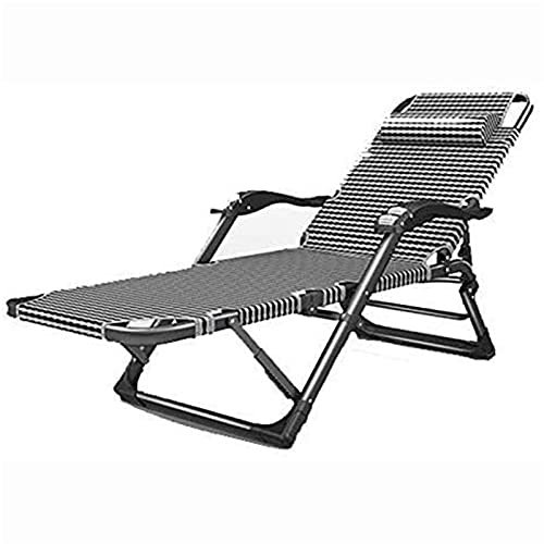 Zero Gravity Loungesessel, Tragbarer Loungesessel für Zuhause, Klappbarer Liegestuhl, Liegebett, Zero Gravity-Sessel, Balkon, Freizeit, Kleines Einzelbett, Büro, Garten, Strand, Loungesessel, Bequemer