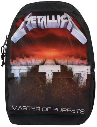 Metallica Master Of Puppets Rucksack Tasche, Schwarz, Einheitsgröße, Rucksack