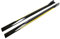 Jupes Latérales Jupe Latérale Voiture Pour Peugeot 206 207 207CC 301 307 308 308CC 308SW 408 508 607 2008 Universel Jupes Latérales Extension Diffuseur Bodykit Car Styling Extérieur(200cm Black Yellow