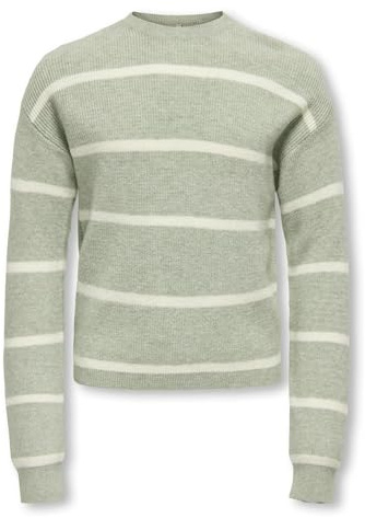 ONLY Damen Kogfranca Short L/S Stripe KNT Noos