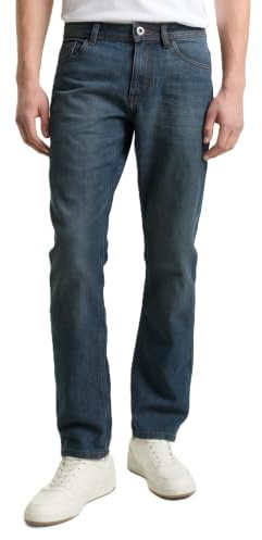 Tom Tailor Herren TTMARVIN Straight Jeans mit Stretch