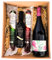LUX IBÉRICO - Cesta Gourmet para Regalar Iberitus – Caja de Productos Ibéricos – Lote con Vino, Salchichón, Chorizo, AOVE - Regalo Original - Surtido Embutidos - Regalo Gastronómico