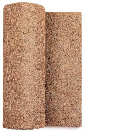 Alverra Kokosfaser, Matte Meterware – Zuschneidbar & Atmungsaktiv, Umweltfreundlich & Biologisch Abbaubar – Für Garten, Haustiere, Bodenabdeckung – 30×100 cm, Braun