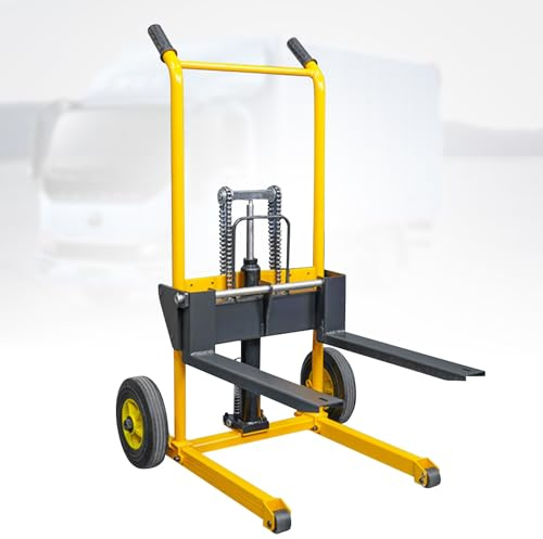Carrello elevatore idraulico per materiali, sollevatore idraulico manuale facile da usare per il carico e l'impilaggio industriale e commerciale