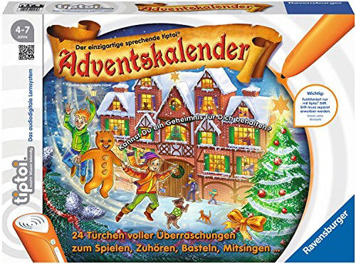 Ravensburger 00562 - Tiptoi Adventskalender, ohne Stift