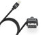 tizi flip – Lightning Kabel mit doppeltseitigem USB-Flip Stecker (90cm, schwarz), Apple Mfi Zertifiziert, Daten- und Ladekabel mit reversiblem Stecker.
