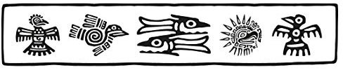 Wandtattoo Inka Set 003 XL - 150cm x 28cm - Duvar Tattoo - 23 mögliche Farben