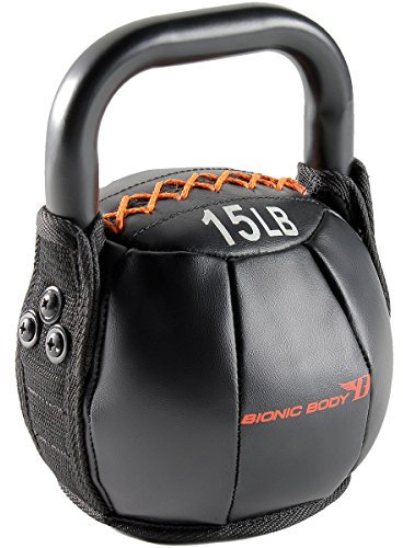 Bionic Body, Kugelhantel mit Griff zum Gewichtheben, Ausdauertraining, Kraft- und Kerntraining, 4,54 kg, 6,80 kg, 9 kg, 11,3 kg, 13,6 kg, 15,9 kg