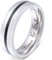 Juwelier Schönschmied - Herren Freundschaftsring Partnerring Ehering Skyline Edelstahl 70 (22.3) 129Hac
