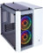 Corsair Crystal 280X RGB Case da Gaming, Micro ATX Vetro Temperato, Bianco