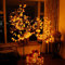 CCLIFE Led Lichterbaum Innen Aussen Weihnachten, Led Baum Innen, Ahornblatt Lichterdeko, Warmweiß, IP44, 150cm, 120LED, CushHom