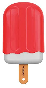 Legami - Mini ventilador portátil Ice Pop, aspas flexibles, Material: ABS, EVA, Dimensiones: 8,5 x 17,3 cm, práctico, funcional y divertido