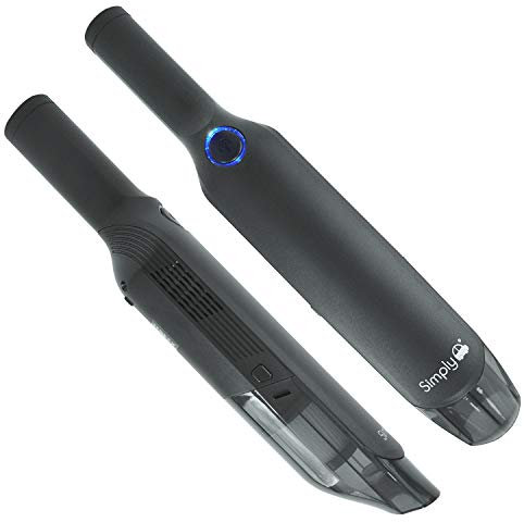 Simply Handheld Cordless Vacuum for car, home and pet, two modes with powerful suction 9500Pa & 11000Pa, USB Rechargable 2500mAh battery for 120W Lightweight Wet Dry Vacuum.