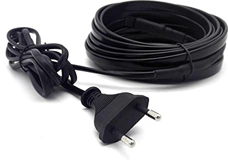 KEPOHK Selbstregulierender Frostschutz für Heizrohre EU-Stecker Vormontiertes Heizkabel 1 m